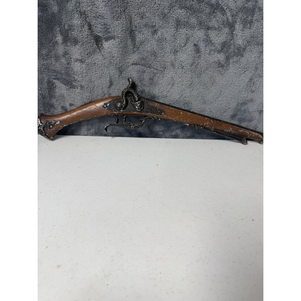 Vintage Decorative Non-Firing Flintlock Rifle Wall Hanger Prop - Picture 1 of 5